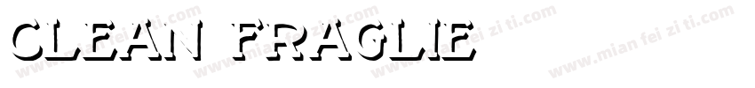 CLEAN FRAGLIE字体转换